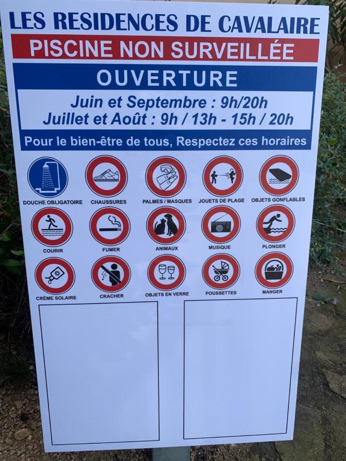A 10Mn De La Plage!! Cavalaire-sur-Mer Esterno foto